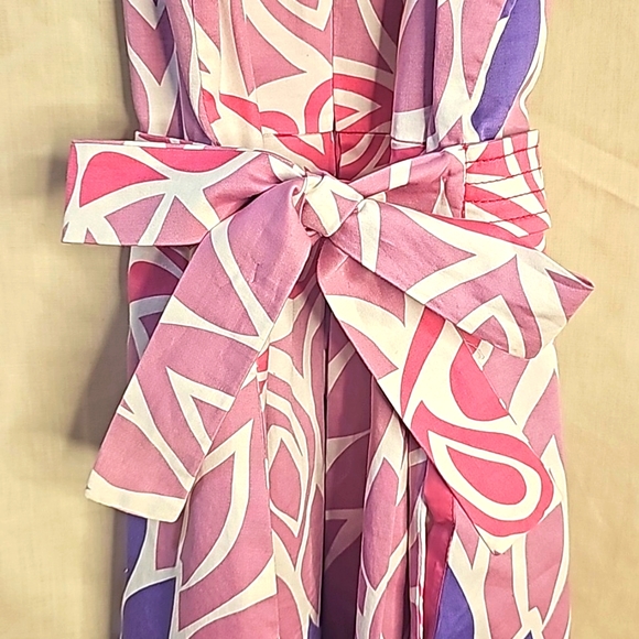 Muse women Floral dress, Size 4, Color: Pink, purple, white, lavender - Picture 7 of 9